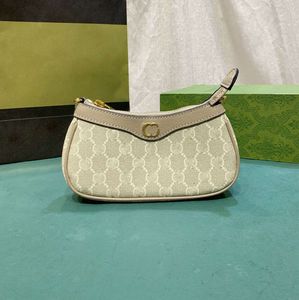 Yeni yarım ay çantası omuz yüksek kaliteli kare çanta basit moda crossbody düz renk altı tasarımcı çanta habercisi