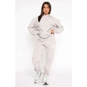 White Foxx Hoodie Women12 Colours Tracksuits Spring New Set Fashionable Sporty Long Sleeved Pullover Hooded Two-Piece Set 298 Off Whiteshoes Hoodiesuit