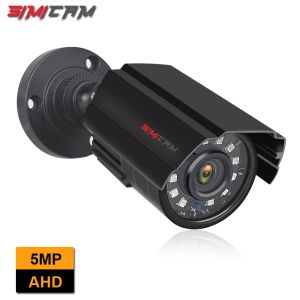 Telecamere Super 5MP AHD Camera Metal CMOS 2560 (H)*1920 (V) Outdoor Waterproof Security Bullet Camera IR LED Vision Night Vision CCTV