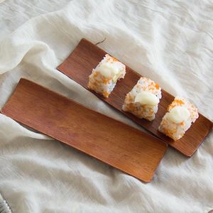Piastre in stile giapponese Multiposti per porzione da porto Dumpling Snack Snack Tavolino Sushi Fruit Platto Porta del tovagliolo tovagliolo