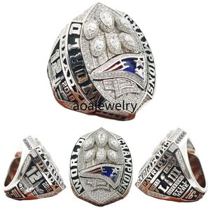 Projektant 2018-2023 Pierścień mistrzostw Super Bowl luksus 14K Gold Football Champions Pierścienie Diamond Sport Biżuterii dla mężczyzny kobieta