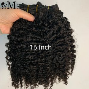 Pacotes de cabelo humano curly -birmaneses e enlouquecidos YMS Vietnamita Virgin Weave Bundle para mulheres por atacado 100g1bundle 240402