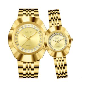 KKY Para Kwarc Waterproof Gold Men's and Women's Watch K1003