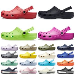 Fast shipping Croc womens Clog designer Sandálias crianças sapatos de bebê crianças chinelos slides Fivela mens Sapatos Impermeáveis 【code ：L】