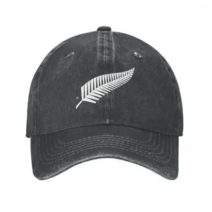 Ball Caps Zeland Silver Fern Aotearoa Cowboy Hat Sports Fashion Woman Men's