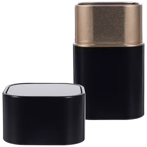 Storage Bottles 2 Pcs Tea Coffee Bean Jar Airtight Container Lid Sealed Canister Tin Tinplate With