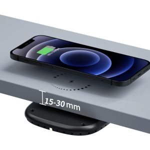 Chargers 1530mm long distance wireless charger furniture embedded restaurant hotel coffee shop under table wireless charging invisible