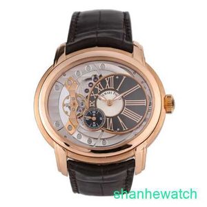 Mens AP Wrist Watch Millennium Series 18k Rose Gold Automatic Machinery 15350OR.OO.D093CR.01 Watch Mens Diameters 42*47MM