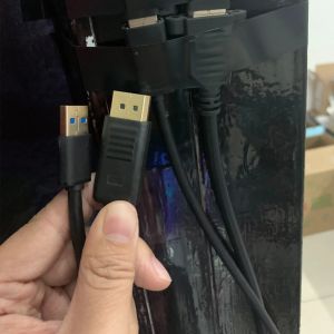 Oculus Rift S VR Gözlükleri için Dayanıklı Genişletilmiş DP USB Kablosu Değiştirme 1M DP USB görüntüleme hattı uzatma kurşun kablosu
