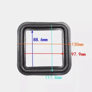 Accessories 2PCS GHXAMP For Sony APM700 Square Speaker Foam Sponge Edge Suspension Ring Repairs Replace