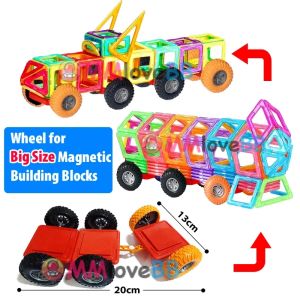 Magnets Toys for Kids Big Size Plus Magnetic Blocks for Children Designer Construtor Set Toys for Boy