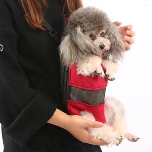 Dog Carrier Universal Pet Travel Bag Washable Cat Carrying Front Backpack Flexible Belt Adjustable For Trip