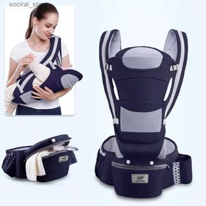Carriers Slings Backpacks 0-36M Ergonomic Baby Carrier Infant Kid Baby Hipseat Sling Save Effort Kangaroo Baby Wrap Carrier for Baby Travel L45