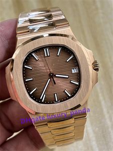 Super Versione 3K Factory Make Orologi da uomo 5711/1R 40mm Mechanical Mechanical Cal.324 Movement Gold Rosa 316L Sapphire in acciaio inossidabile Watide Owtchs da polso impermeabile