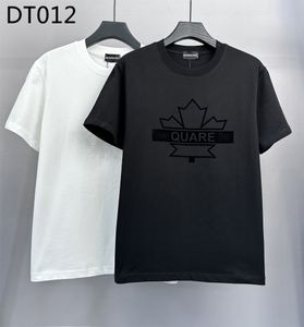 DSQ Phantom Turtle Men's T-shirts Mens Designer T Shirty Black White Cool T-shirt Men Summer Italian Fashion Casual Street T-shirt T-shirt plus rozmiar M-XXXL 6256