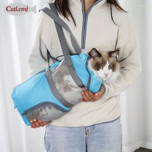 Carrieri di gatti sacchetti di animali multifunzionali gatti di pulizia iniezioni che alimentano kit per la cura della cura per cuscinetti per cani Accessori leggeri