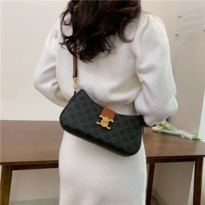 A Tote Designer vende bolsas femininas de marca com 50% de desconto de bolsa de arco e novo estilo elegante e elegante crossbody um ombro para bolsas de couro genuíno