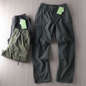 Mens Pants Outdoor Waterproof Thin Style Sprint Windproof Multi Pocket Workwear Sports Mountaineering Quick Drying