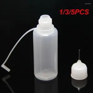 Storage Bottles 1/3/5PCS Set 5/10/20/30/50/100ML Scrapbooking Paper Craft Tool Glue Applicator Needle Squeeze Bottle For Quilling DIY