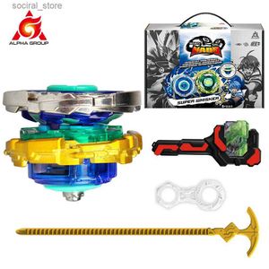 Girare il top infinity nado 3 serie crack originale split 2 in1 top top rotante nado giroscopio battaglia con il lanciatore anime kid kid toy regalo l240402