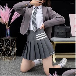 Skirts Korean Luxury Golf Skirt Spring Womens Wear 2024 Casual Sports Mini Clothes Fashion Pants Drop Delivery Apparel Clothing Otak2