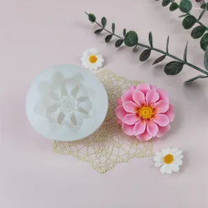 Baking Moulds DIY Korean-Style Flower Mold Creative Decorating Fondant Cake Soap Candle Small Silicone
