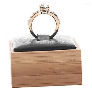 Förvaringspåsar Fashion Ring Armband smycken Display Stand Holder Showcase Organizer Case Box