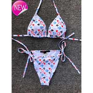 2024 Ny modedesigner Sexig bikini sätter billiga kvinnors kontrast 58Color Women Bathing Suits Womens Baddräkter Sexiga två-stycken Swimsuit Fashion 98