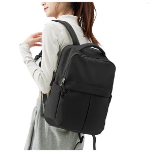 Backpack Travel Laptop für Frauen Männer wasserdicht mit USB -Ladeanschluss Casual Daypack College