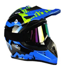 2017 Nuova qualità di alta qualità Offroad V3 V3 Casco Motocross Motorcycle Motorbike Racing casco DH Downhill MX MTB Capacete con occhiali2171755