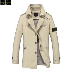 stone jacket Men's windbreaker coat embroidery men's and women's waterproof coat spring and autumn jackets men's clothing A34