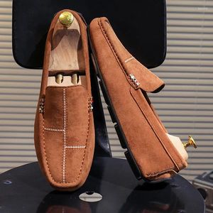 Sapatos casuais homens mocassins Marca de outono calçados masculinos confortáveis mocassins moda moda-o-mas masculino masculino homem