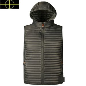 Stone 1S1 e Jacket Designer masculino Winter Down Colle