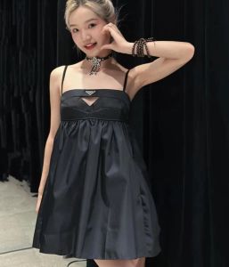 Basic Casual Dresses Women Sexy Dresses Lady Slip Dress Summer Designer Long Skirt with Chest Inverted Triangle Party Dress Casual Skirts Black Highly Quality