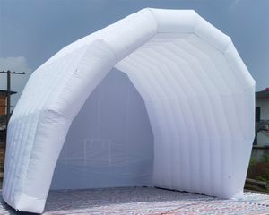 11x5x5mH (36x16.5x16.5ft) With blower wholesale Free ship giant inflatable stage cover tent roof for wedding party durable inflatables canopy event marquee toy