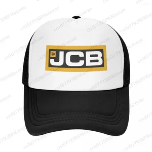 Boinas JCB Mesh Baseball Cap Summer Men Mulheres Mulheres Moda Esporte Chapéus Hip Hop Trucker