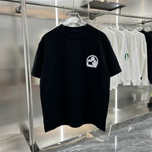 Herrskjorta designer skjorta mäns skjorta t-shirt bomull besättningshalsad casual kortärmad bomullsbomta skjorta tryckt med tecknad skjorta USA-storlek S-XL Z15