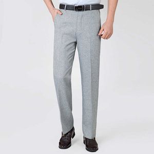 Factory Made Primavera ed estate in cotone Pantaloni casual di mezza età Mens High Wili Drive Tube Business