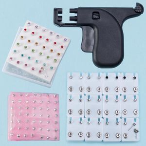 Stud Earrings Professional 4mm Ear Piercing Gun Earring Multi Purpose Nose Tool For Salon And Home