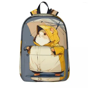 Backpack Rainy Day Explorer Backpacks Boy Girls Bookbag Students School Bags Cartoon Rucksack Travel Shoulder Bag Large Capacity