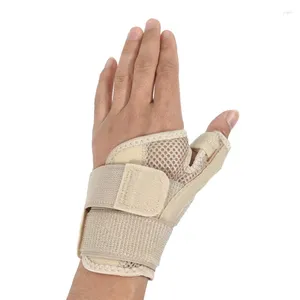 Suporte de punho Luvas manuais para alívio da dor Ajuste Ajuste Polpa de ginástica Sprain Brace Men Mulheres