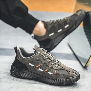 Casual Shoes Fashion Trend Men's Sneakers Lightweight Men Summer BreathableSoft Male City Office Footwear Lace Up Walking Shoe