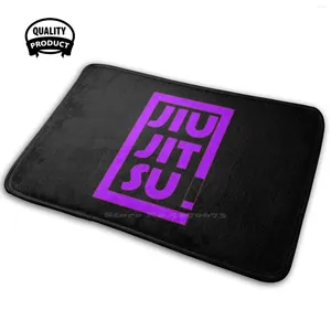 Mattor Jiu Jitsu Purple Belt Design Soft House Family Anti-Slip Mat Rug Carpet BJJ Brazilian