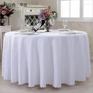 Tale da mesa Banquet de cor sólido restaurante de casamento quadrado de chá redondo grande