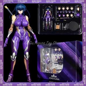 Action Toy Figures Taimanin Second Series Anime Figure 16cm Asagi Iga Action Figurine Native Rocket Boy Model Pvc Statue Model Doll Toys Gifts L240402