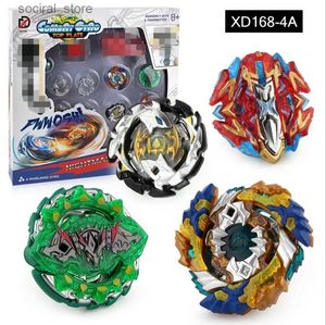 Spinning Top 4-Piece B-X Toupie Burst Beyblade Spinning Top XD168-4A B192 med Launcher Grip 4D Launcher Arena Metal Battle Fusion L240402