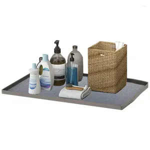 Tappetini da bagno lavello per la lavandino mobile per vaschetto della protezione del vassoio 34 x 22 Acqua di silicone impermeabile DRIP sotto flessibile