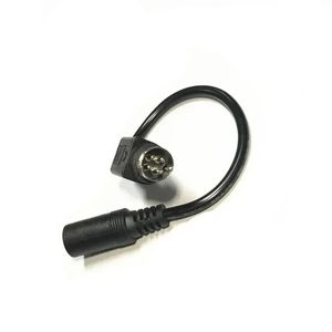 new Suitable for Surveillance Video Recorder DC5.5 2.1 Female To Round Port 4 Four-pin Power Conversion Connector Linepower conversion cable for recorder