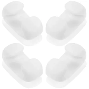 Conjuntos de utensílios de jantar 4 PCs Rice Spoter Rest Paddles de cozinha Artefato Solitores Montados na parede