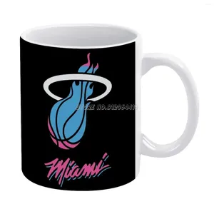 Кружки Miami Coffee Pattern Mug 330 мл молочной воды чашка творческих отцов День отцов подарки